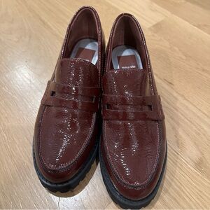 Dolce Vita NWOT Ariya Leather Burgundy Loafers ♥️
